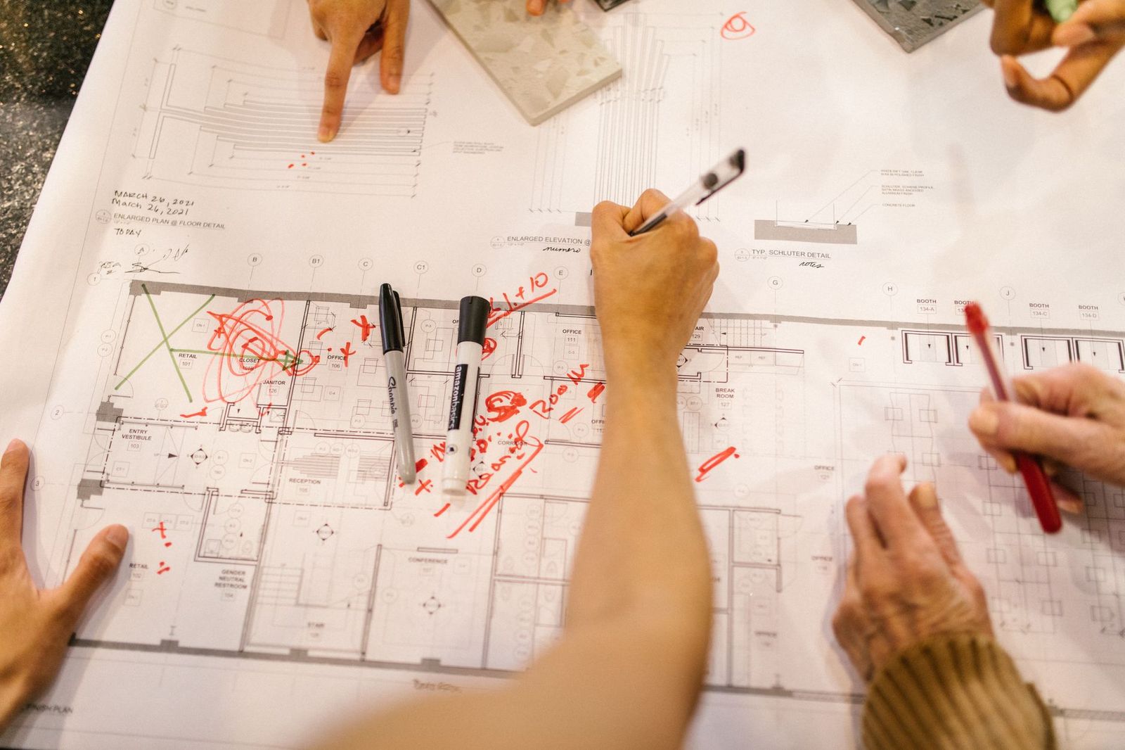 Praca nad projektem technologicznym lokalu